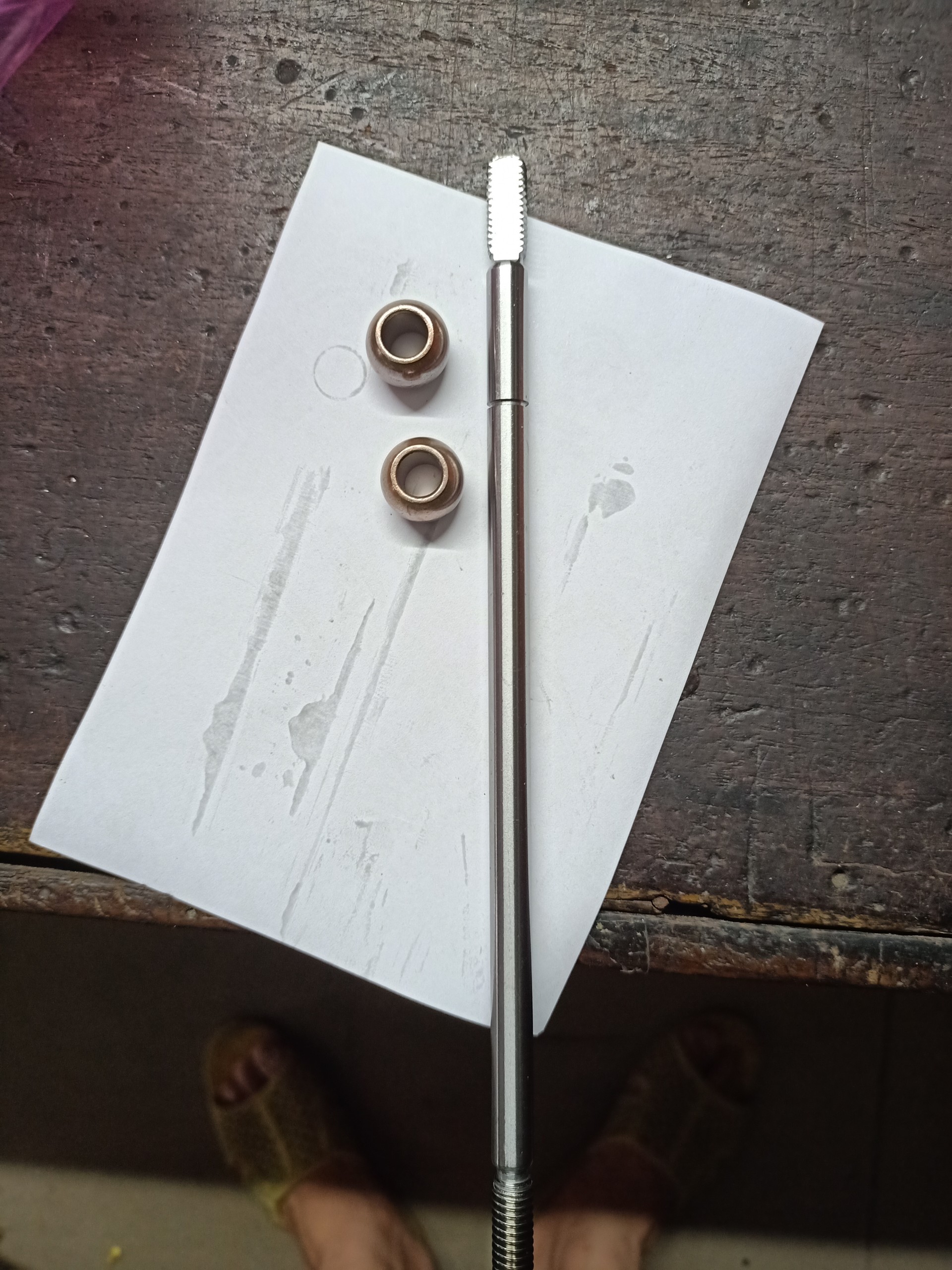Bộ trục bạc quạt, cốt quạt b4, b5