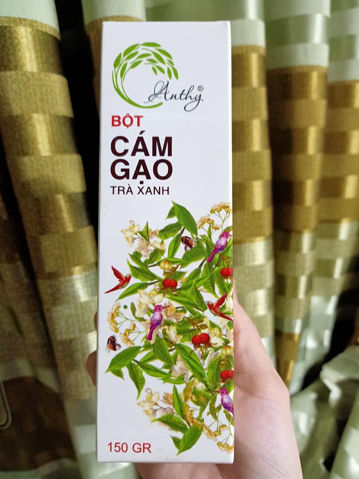 [Chính hãng Anthy Date 2026] ​Bột Cám Gạo Trà Xanh Anthy 150gram