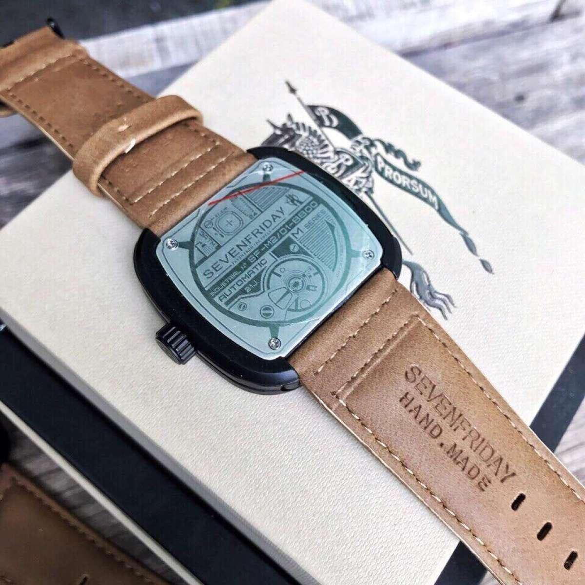 Đồng Hồ đeo tay SevenFriday màu vàng-FULL BOX