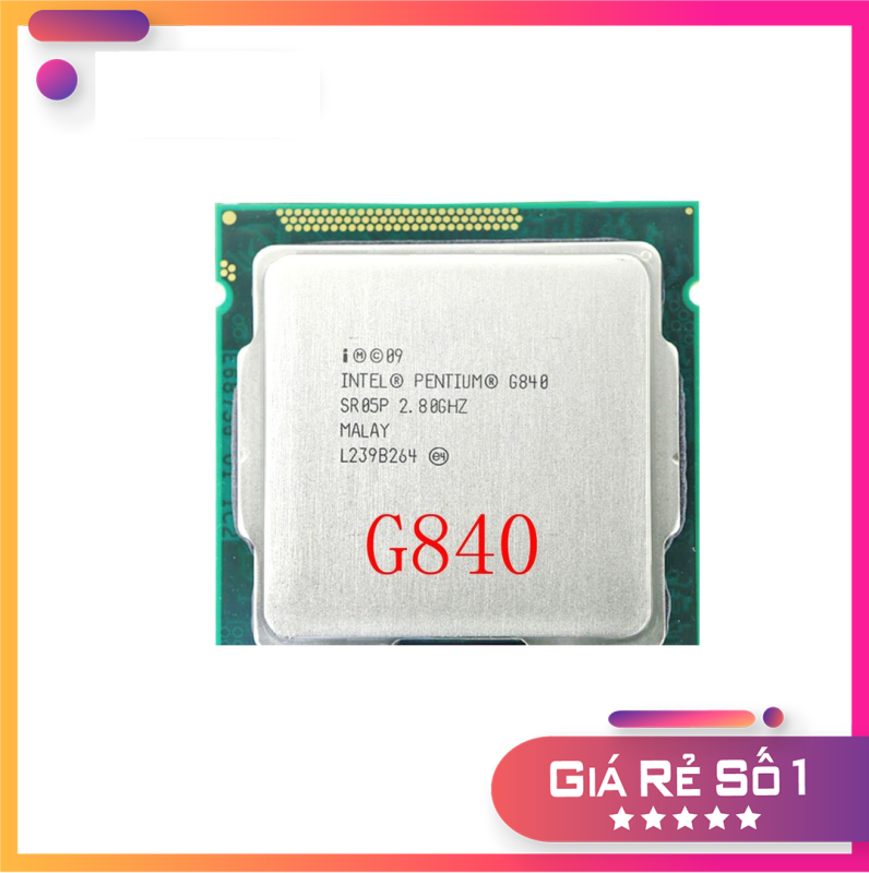 Bảng giá CPU Pentium G840 chạy main H61 (2.80 GHz, 3Mb) Phong Vũ