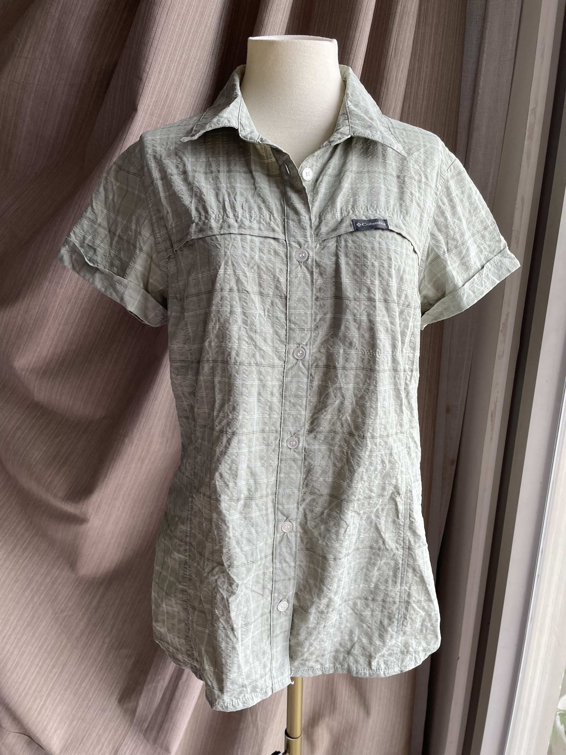 New vnxk áo sơ mi nữ columbia m