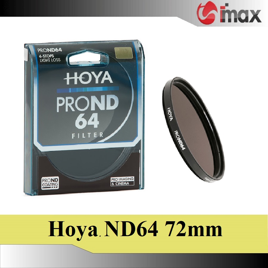 Kính lọc filter hoya pro nd64 72mm