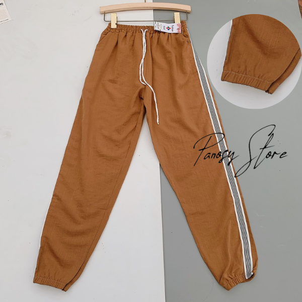 Quần jogger nữ thể thao nữ chất vải đũi cao cấp mềm mát năng động - Mã Q460