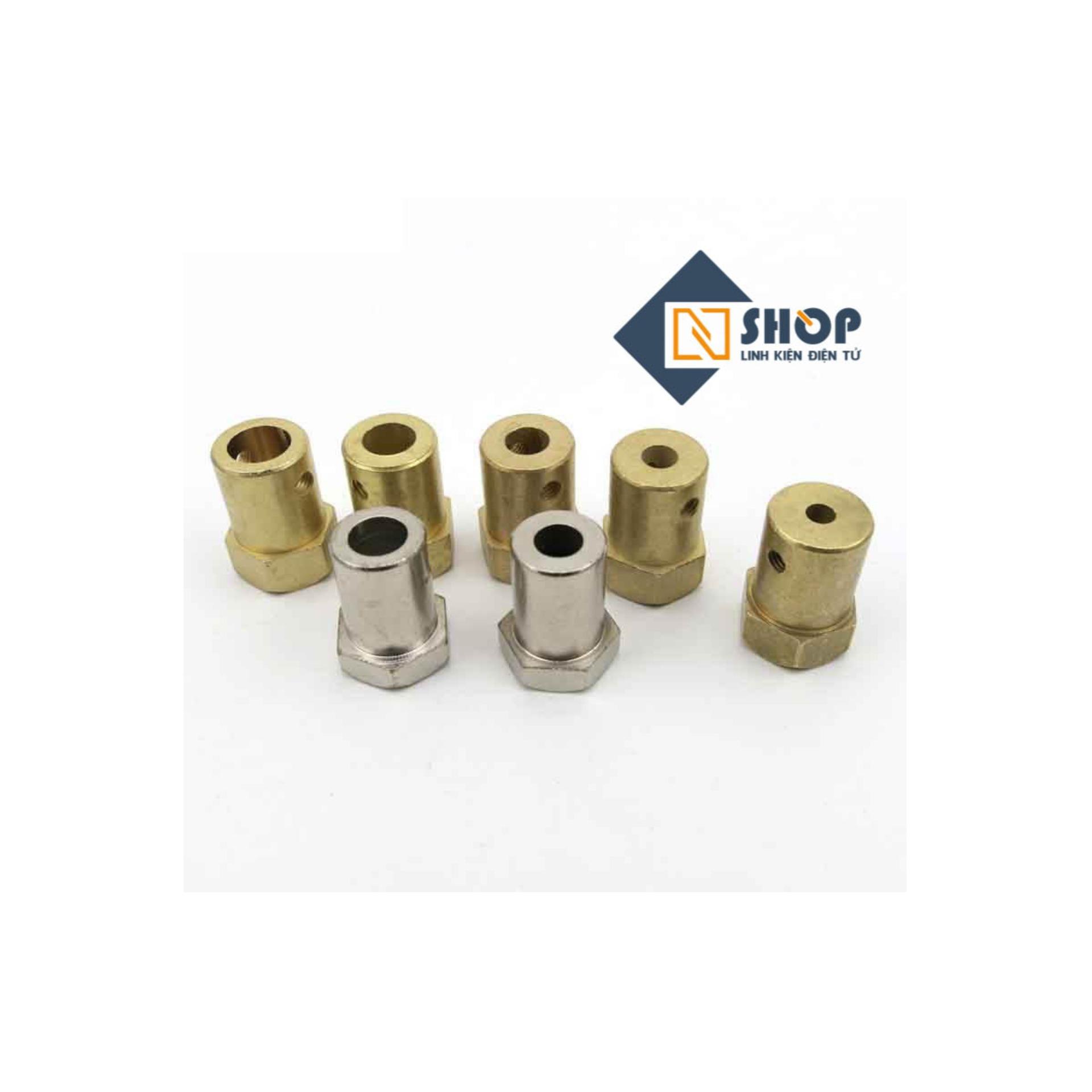 Khớp nối lục giác trục 8mm (Khớp bánh xe)