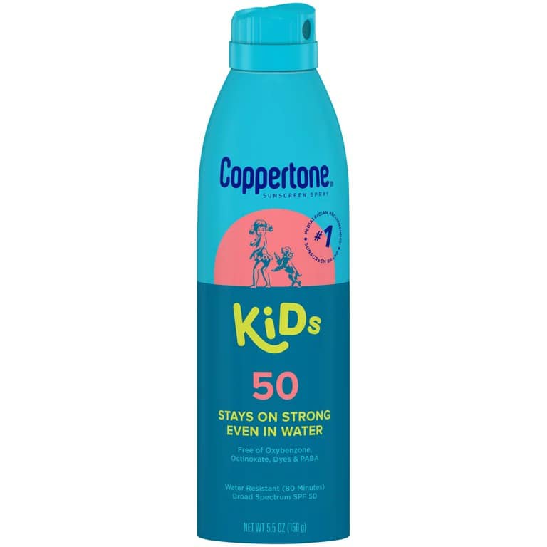 [USA] Xịt chống nắng trẻ em COPPERTONE SPF50 156g