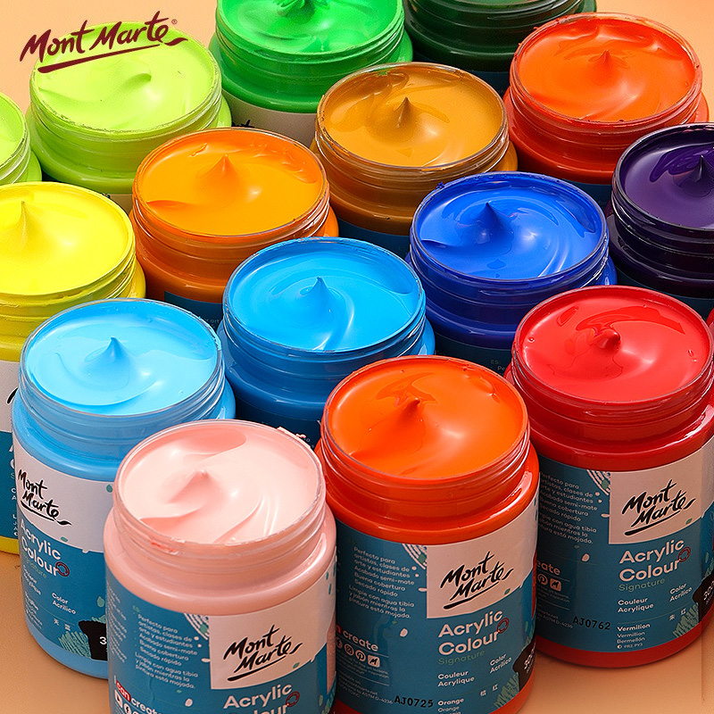 [Giao Hỏa Tốc] Màu Acrylic Mont Marte 300ml Signature