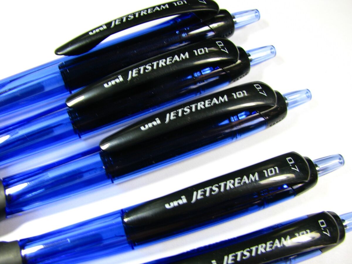 Bút bi bấm mực UNI SXN-101 (0.5mm, 0.7mm) / SXN-101FL PASTEL (0.5mm) Jetstream - Bút bi Nhật Bản