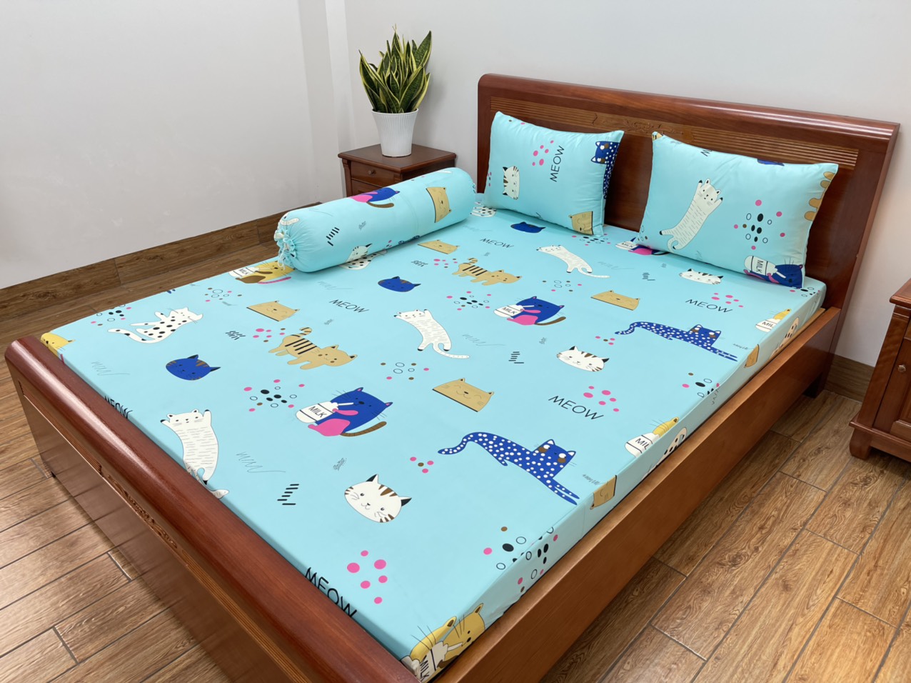 [1.6*2m/1.8*2m nệm 30cm] Ga lẻ/Drap lẻ thun lạnh Hàn Quốc cao cấp cho nệm cao 30cm