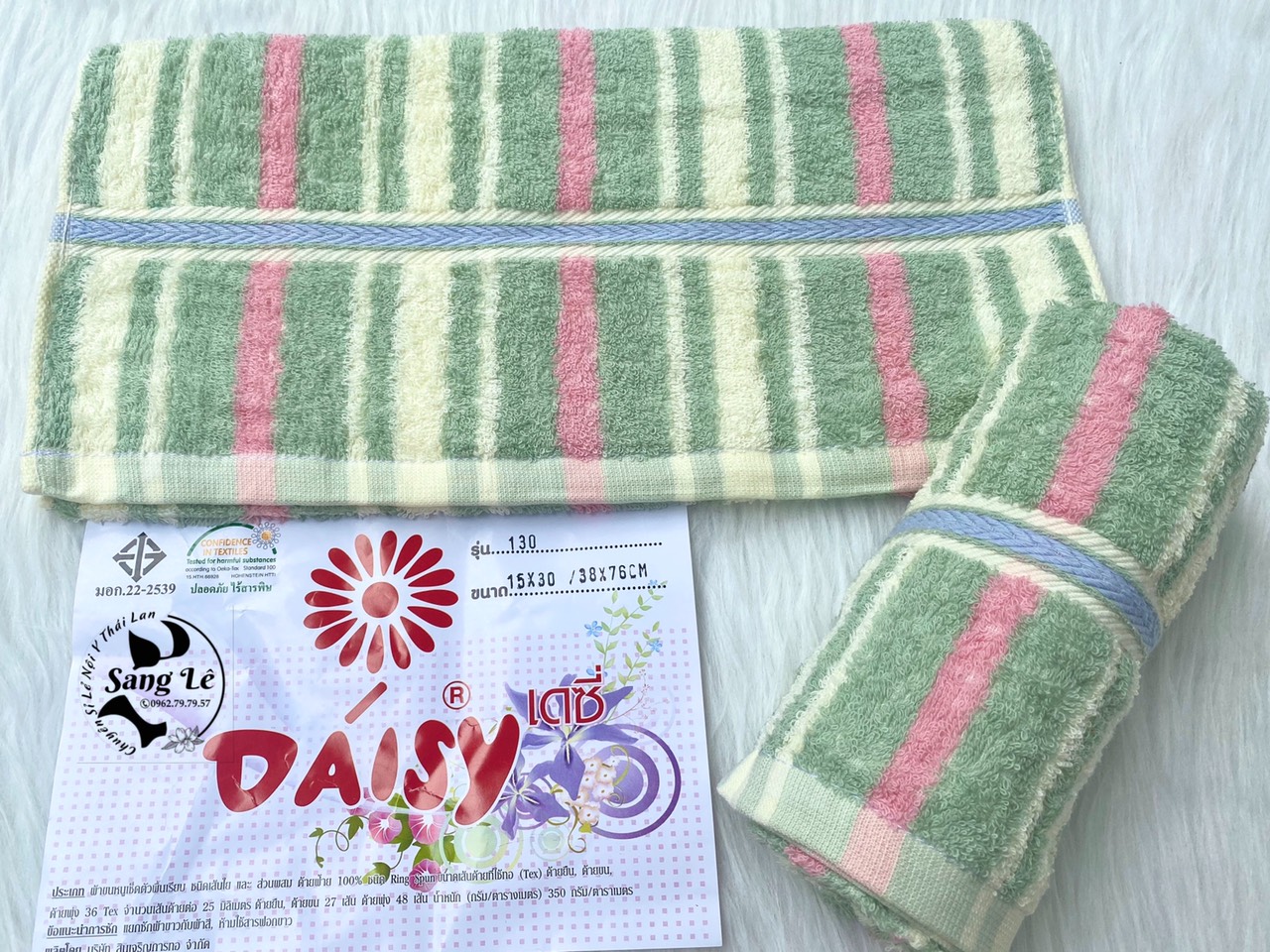 KHĂN TẮM THÁI LAN 130(MÀU NGẪU NHIÊN )