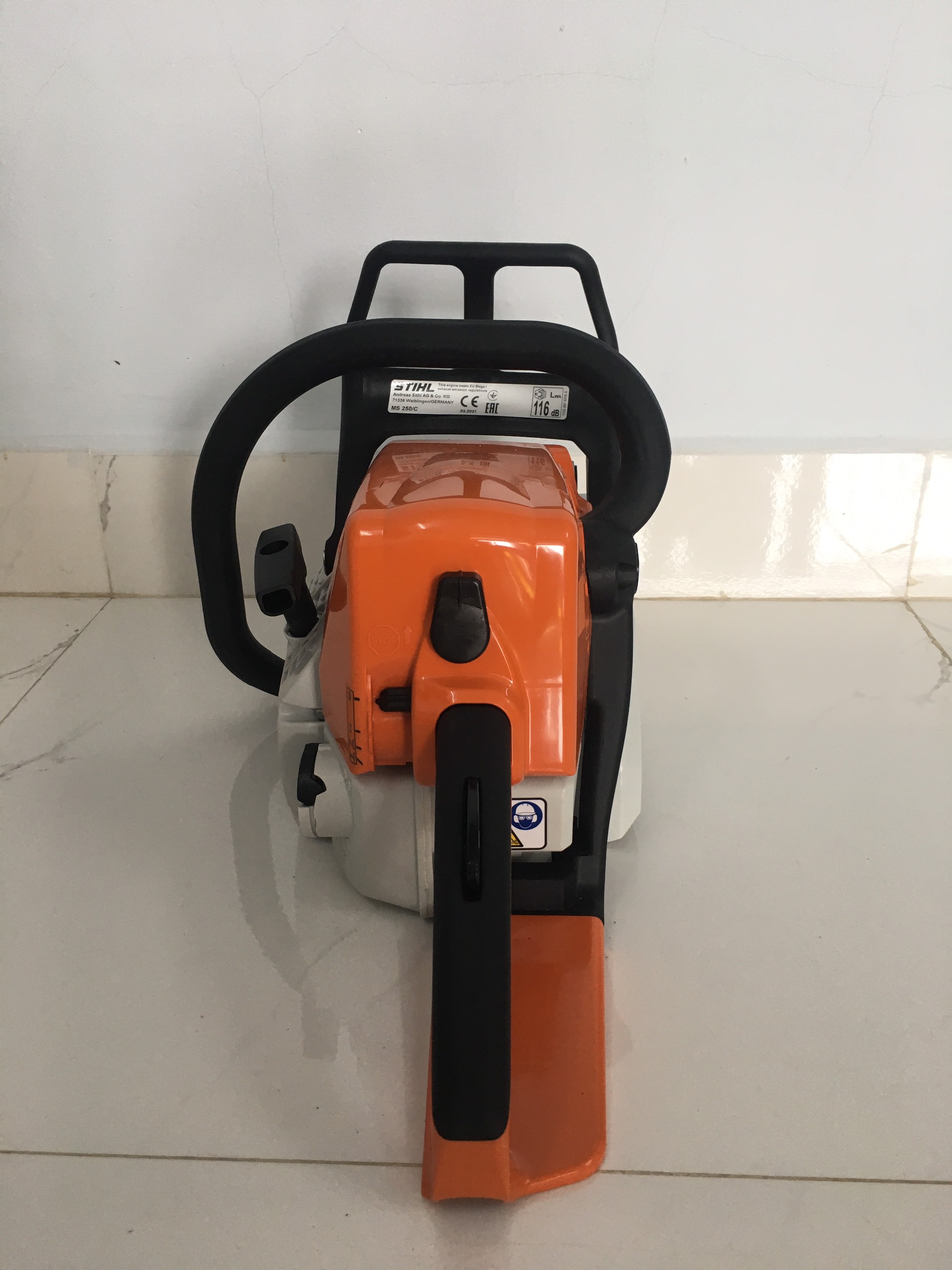 Máy cưa xích STIHL MS 250 chính hãng (Đã bao gồm sên lam + Khuyến mãi)