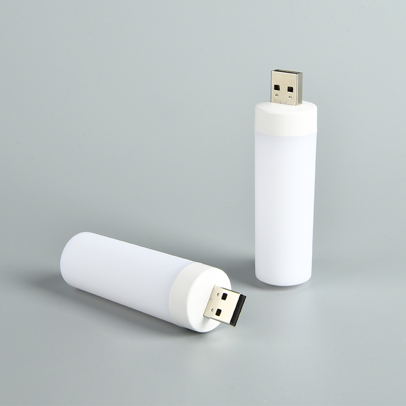 Đèn LED nến, đèn ngủ cổng USB 1W nhỏ gọn