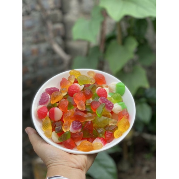 500g Kẹo chip chip dẻo vị hình trái cây