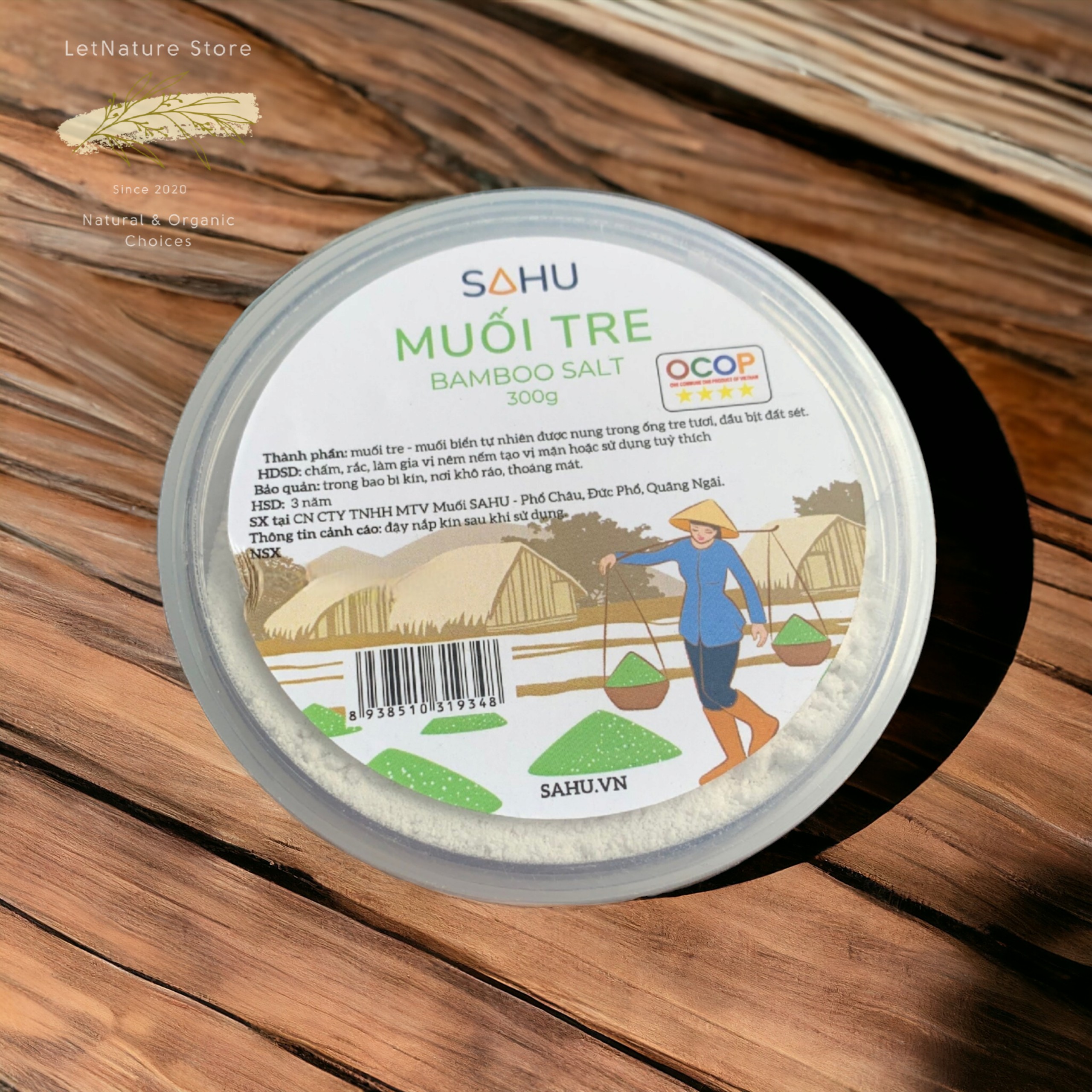 Sea Salt SaHu - Vietnamese traditional sea salt