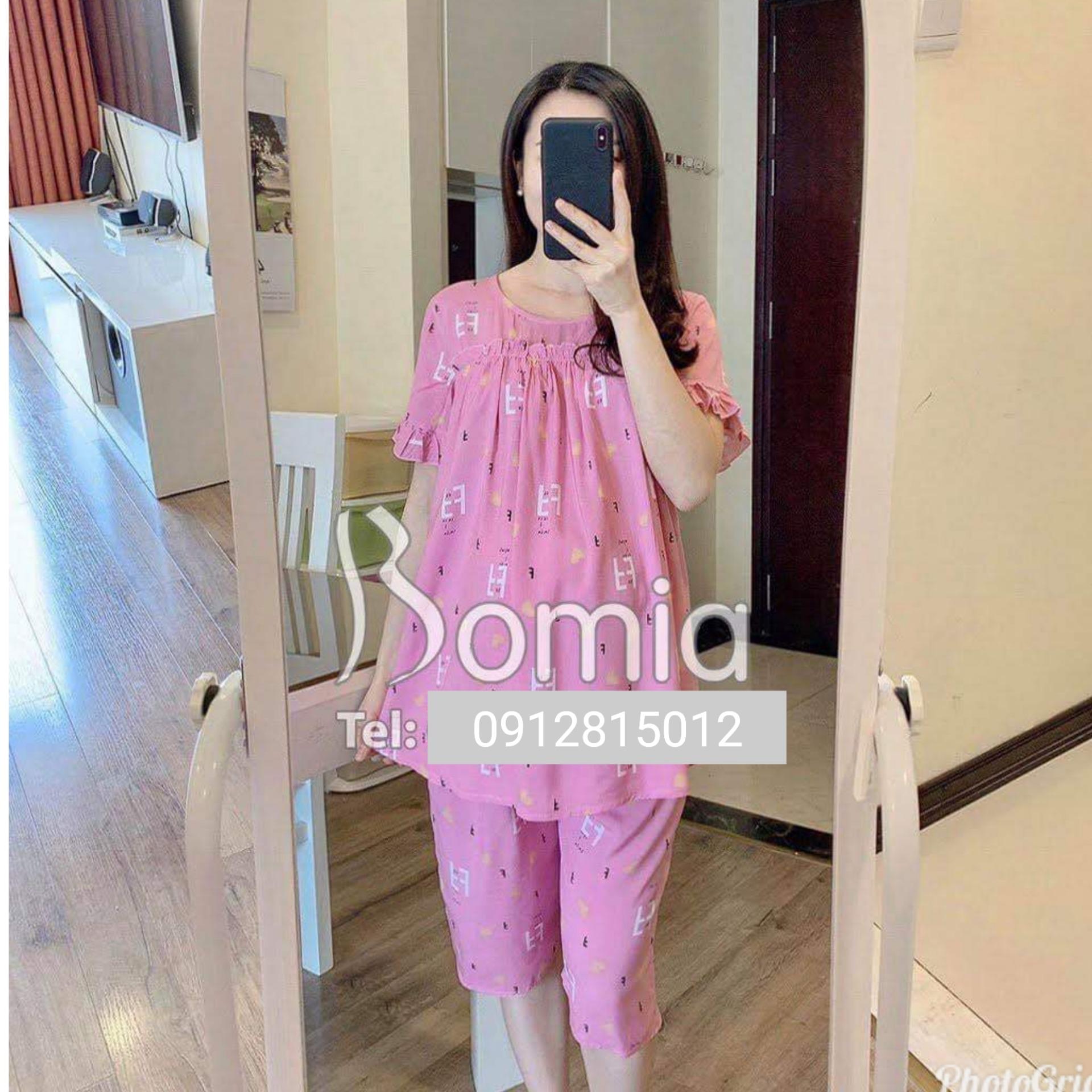 bộ đồ bầu chất lanh mặc nhà siêu mát ( nhiều mầu)