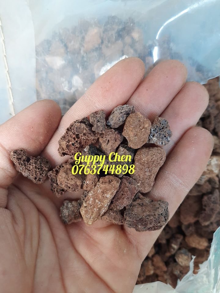 Vật liệu lọc nham thạch cho hồ cá 1kg
