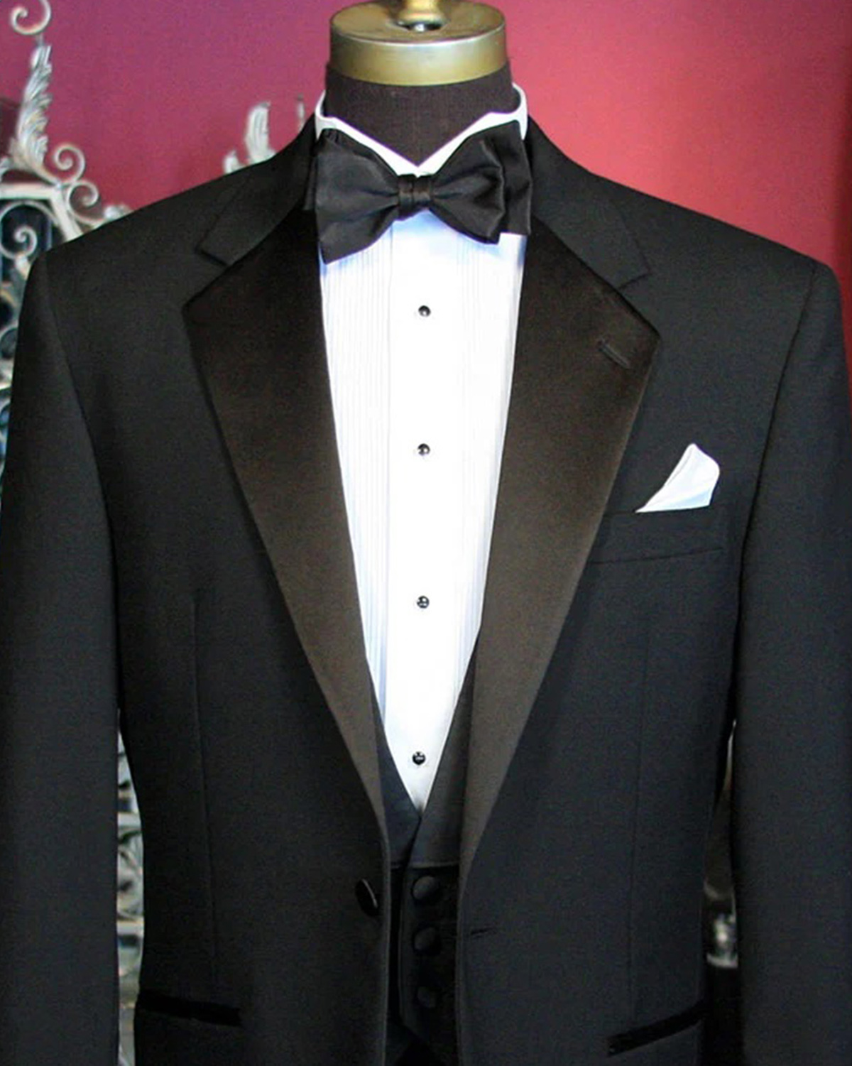 Tuxedo Shirt Wing Collar