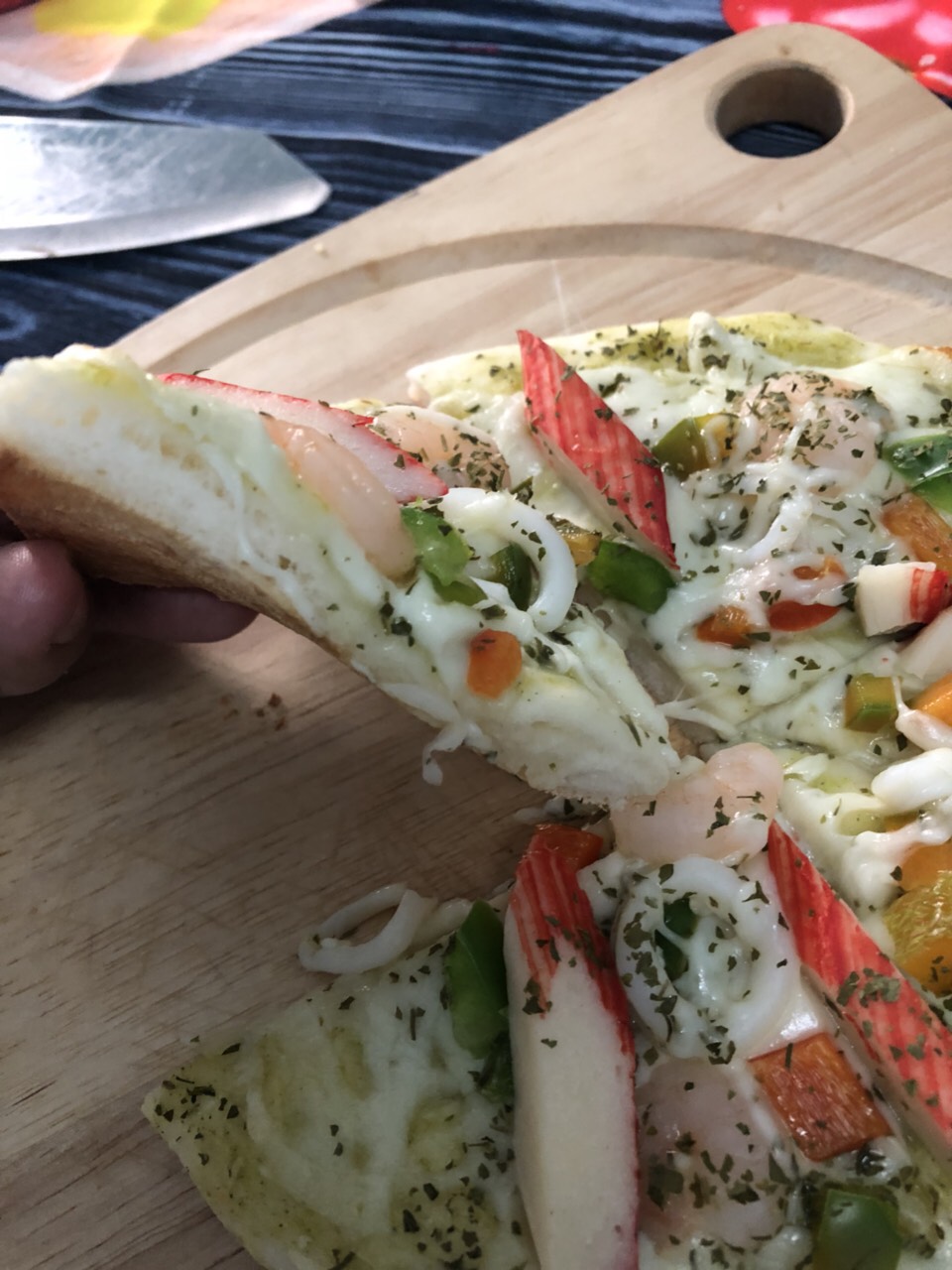 Pizza hải sản HETORI - Túi 135g - Size 15cm