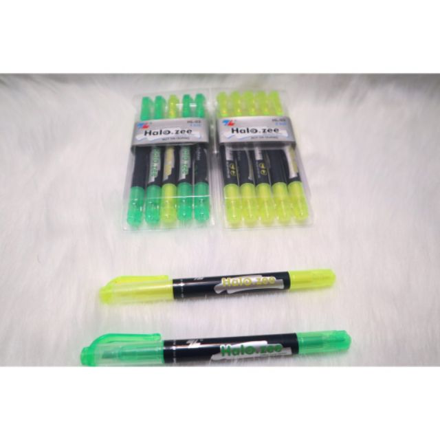 Vỉ 5 Bút Dạ Quang Thiên Long Hl-03
