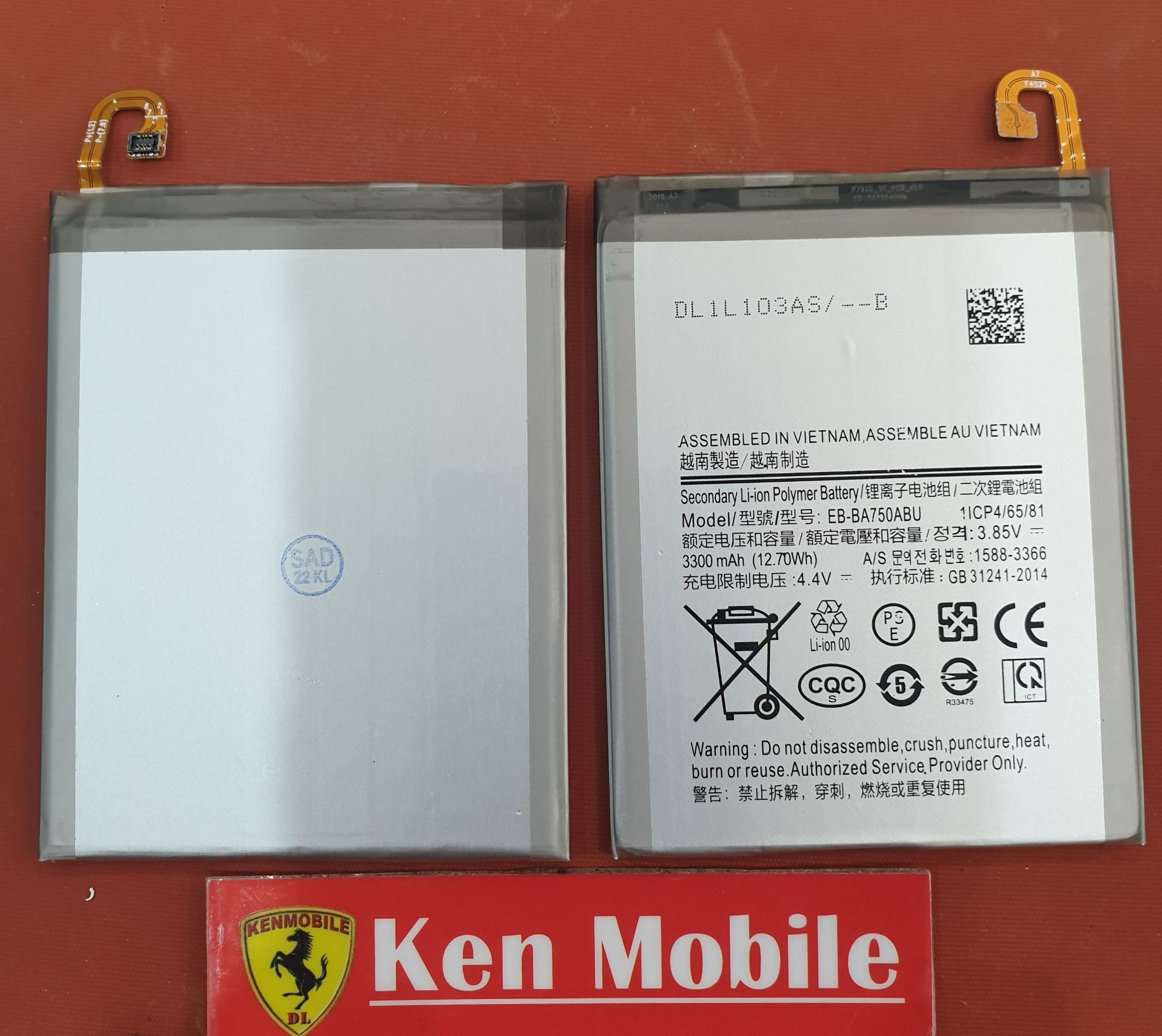 Pin zin samsung a10 / m10 / a750 / a8s