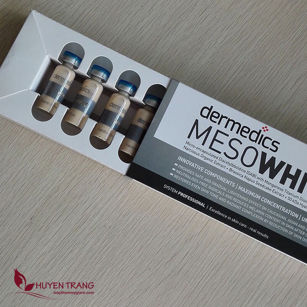 Cấy Phấn Mesowhite Trắng Da Bật Tông