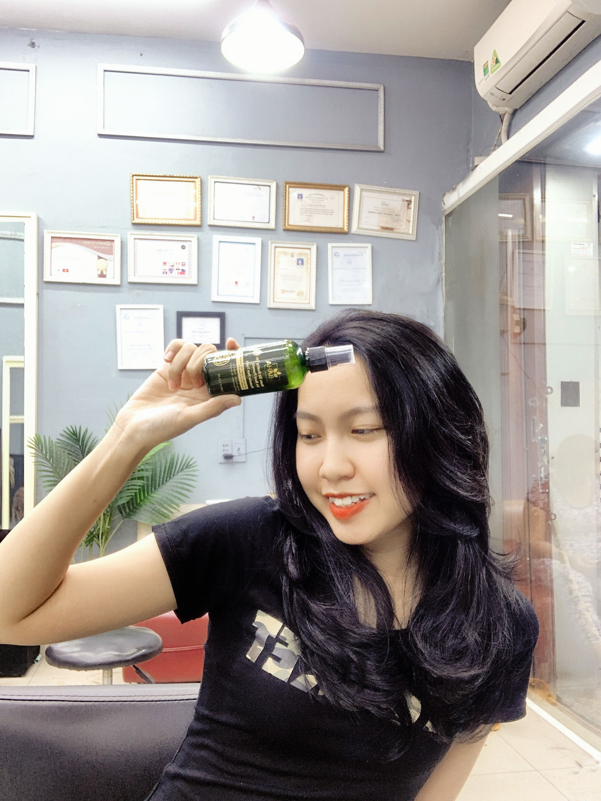 [HCM]Xịt dưỡng tóc kích thích mọc tóc con tinh dầu bưởi Pomelo Tabaha 120ml