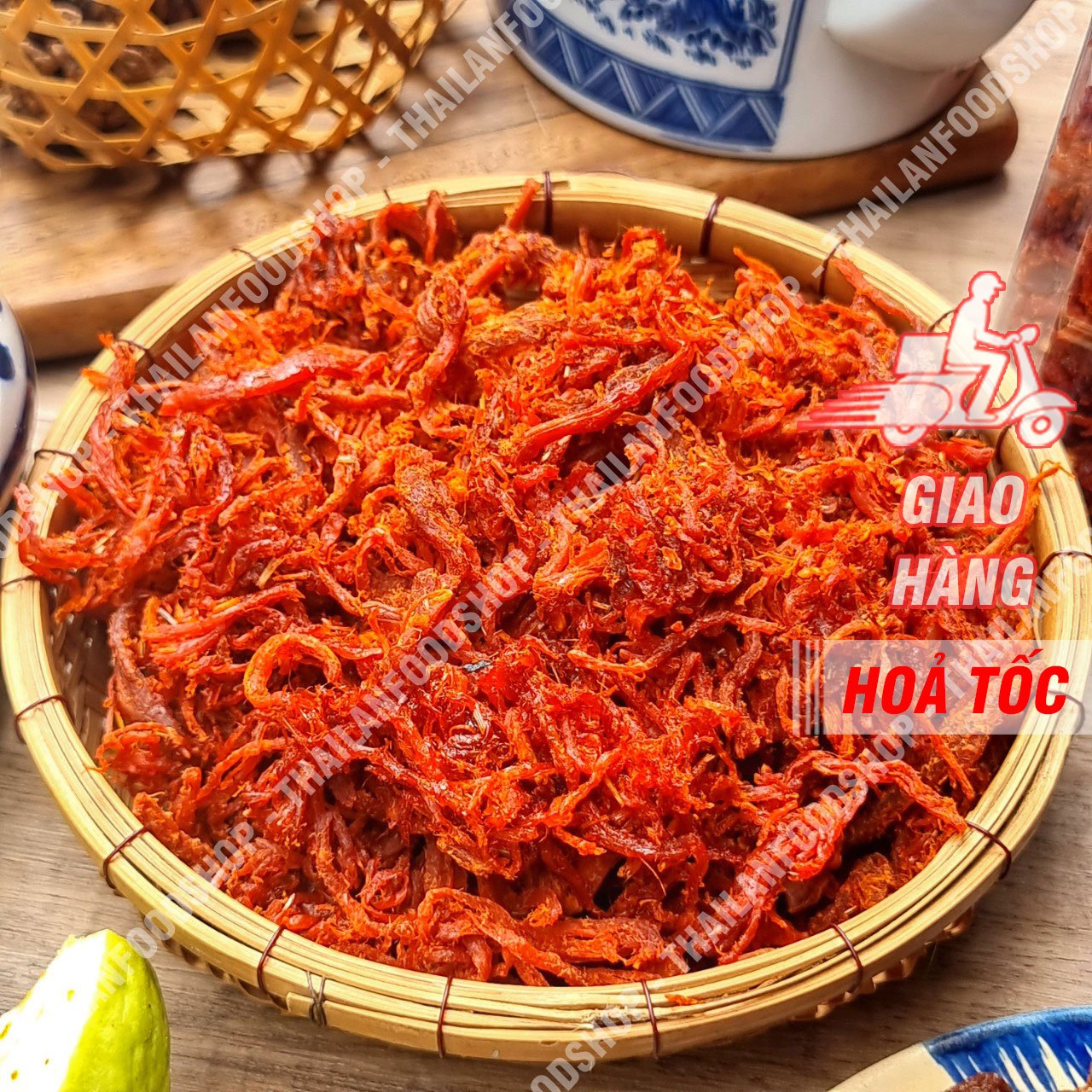 Khô Bò Sợi - Lon 300gr