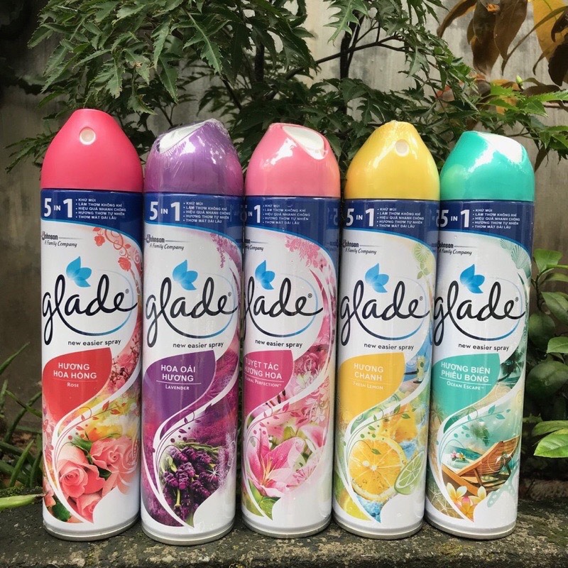 Xịt thơm phòng Glade nhập khẩu Thái 280ml