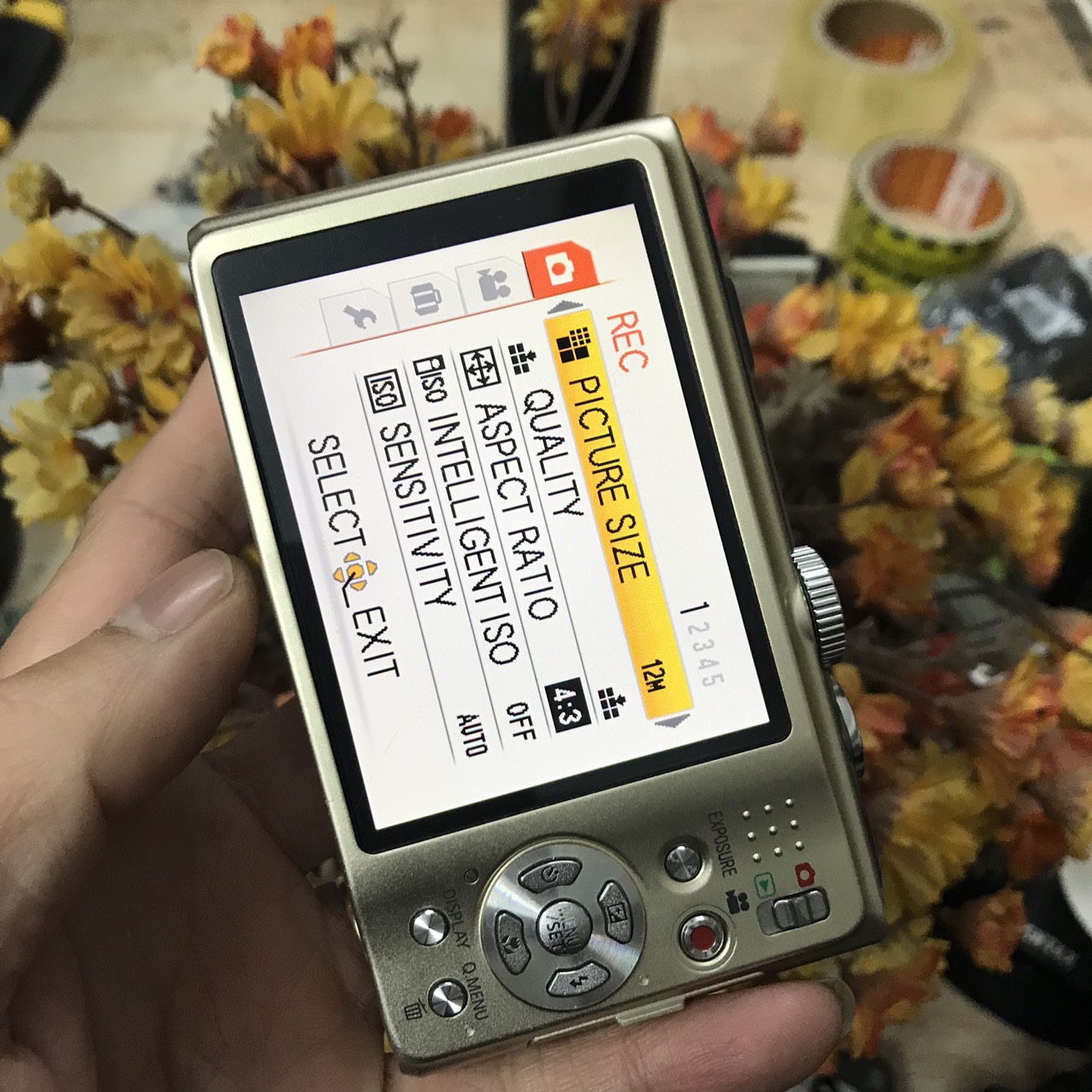 Máy ảnh Lumix TZ10 quay chụp tốt
