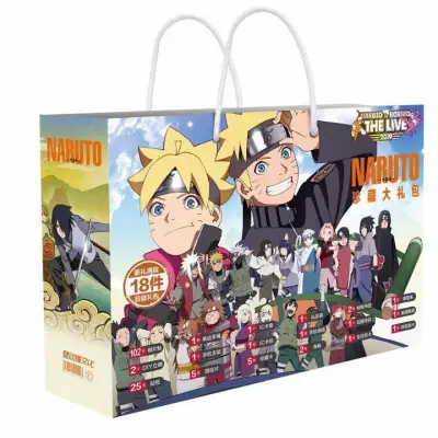 Túi quà Boruto : Naruto Next Generations hình chữ nhật chibi anme album ảnh