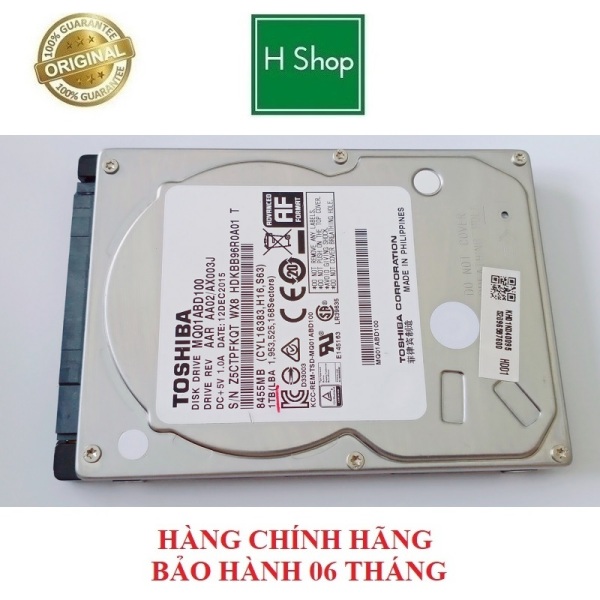 Bảng giá Ổ CỨNG HDD 1TB, 750GB, 500GB,... dùng cho máy tính, PC hàng zin chính hãng bảo hành 6 tháng Phong Vũ