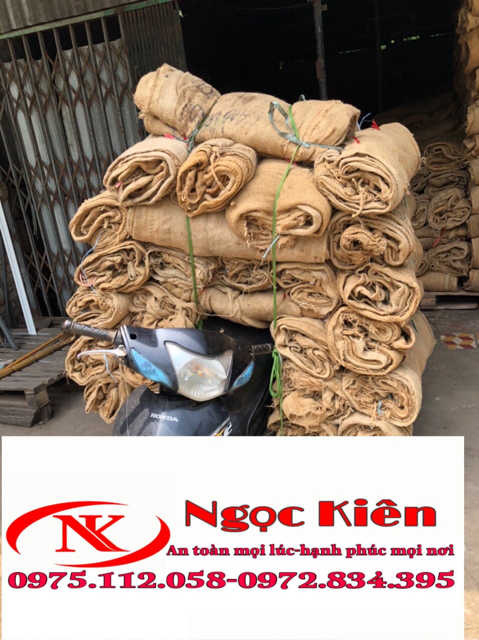 combo 10c bao jumbo 1 tấn nắp trùm xả đáy