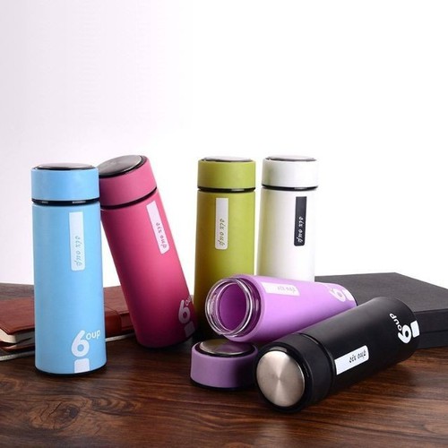 Bình giữ nhiệt lõi thủy tinh 6 oup dành cho học sinh giao màu ngẫu nhiên