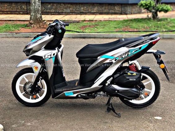 Tem vario 150 xanh bạc