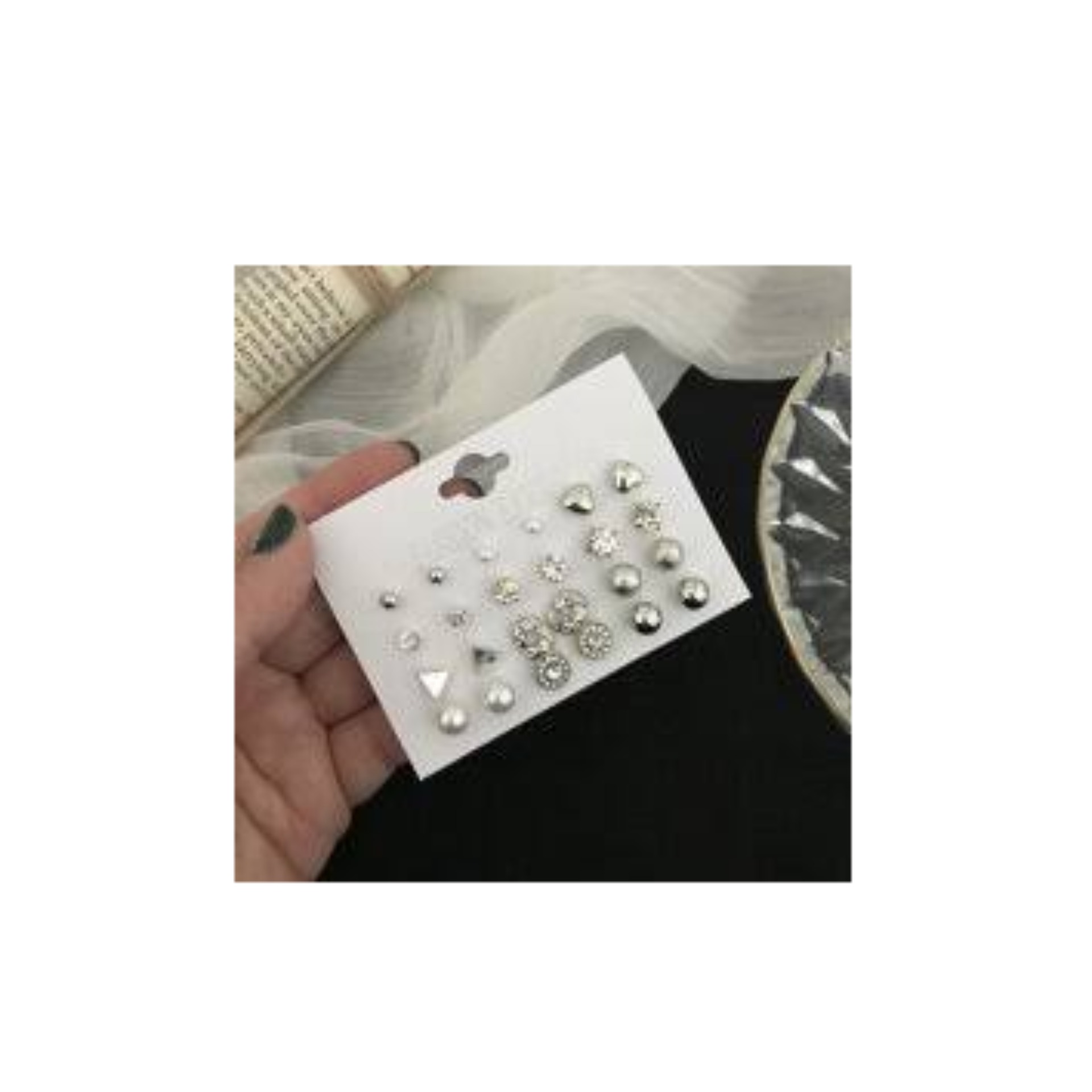 Set 12 Đôi Bông Tai Cho Bạn Gái