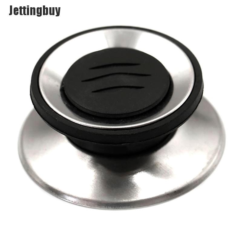 Jettingbuy 6pcs pan lid Kitchen Pot Pan Replacement Cover Handle Knobs Anti Scalding Black