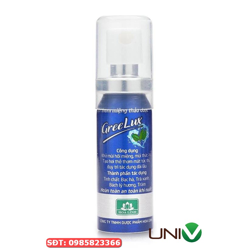 Xịt Thơm Miệng Greelux Extra Cool 12Ml