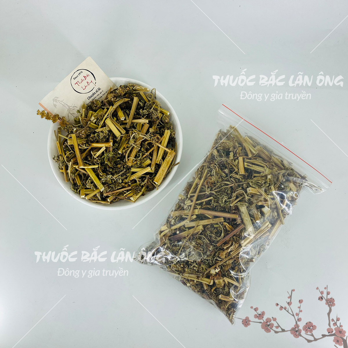 Ích mẫu 1kg, khô, sạch, thơm - Lãn Ông
