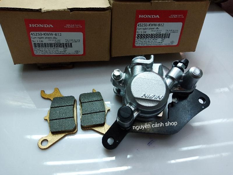 Heo dầu trước wave S110 hàng zin có luôn bố thắng