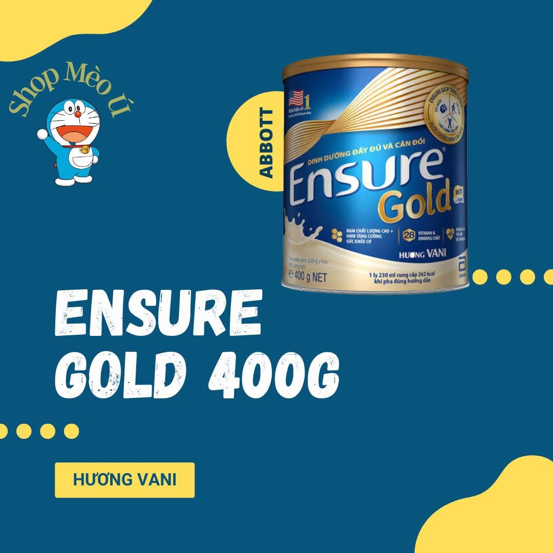 Sữa bột Ensure Gold Abbott (HMB) 400g