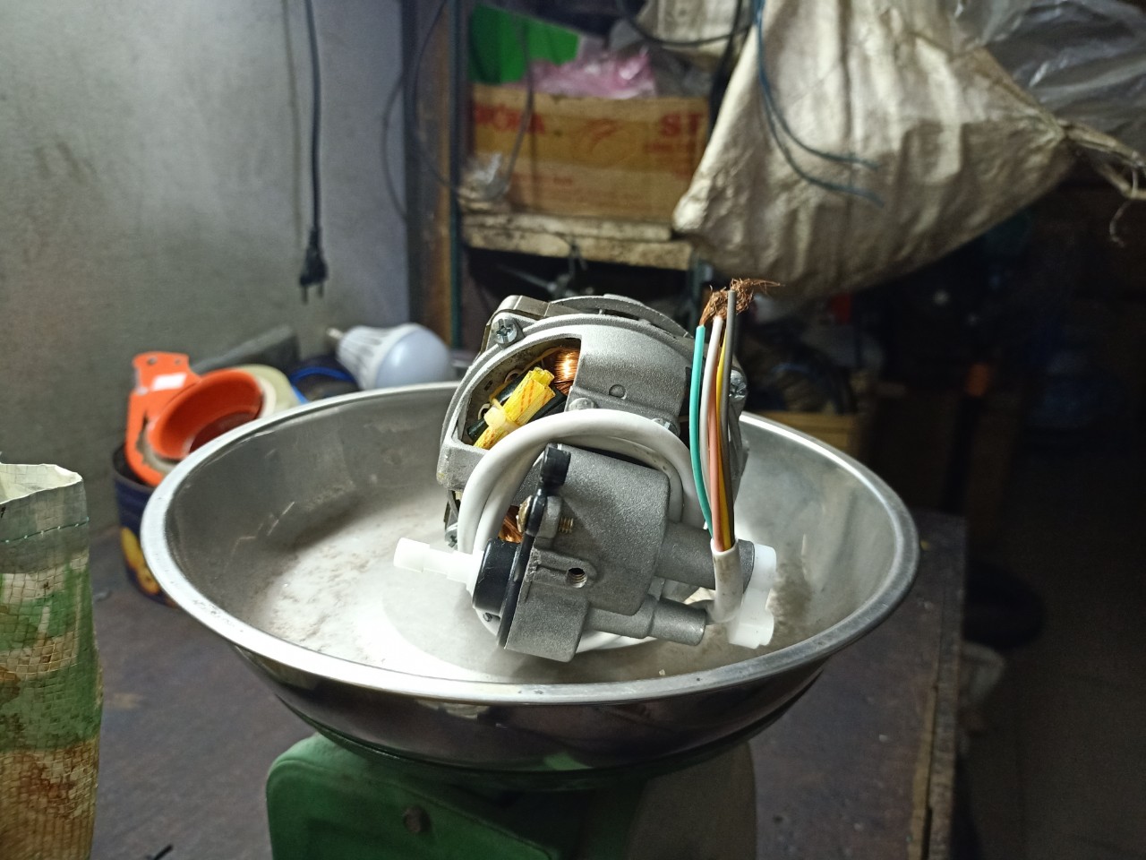ĐẦU QUẠT DÙNG CHO QUẠT B4 (DÂY ĐỒNG 100%)