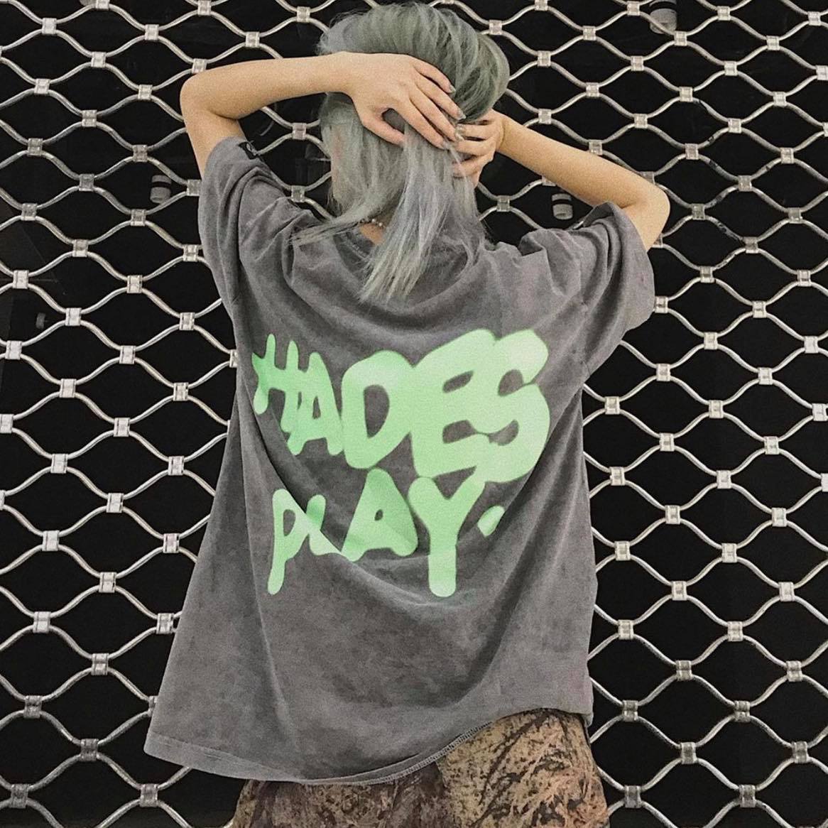 ÁO THUN HADES PLAY ĐEN / XÁM / HỒNG
