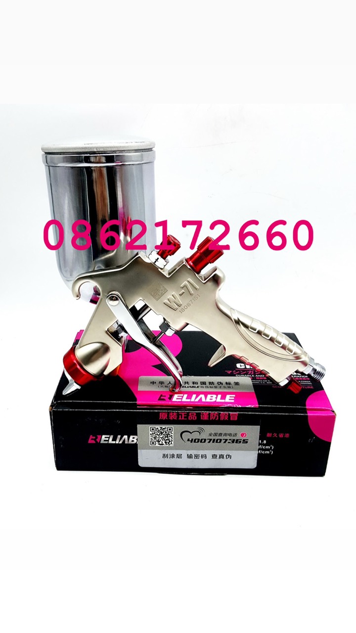 Dụng cụ phun sơn reliable w71