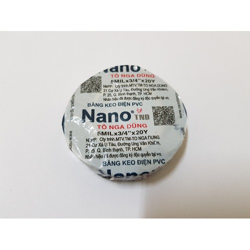 [HCM]1 Cuộn băng keo điện Nano- 20yard