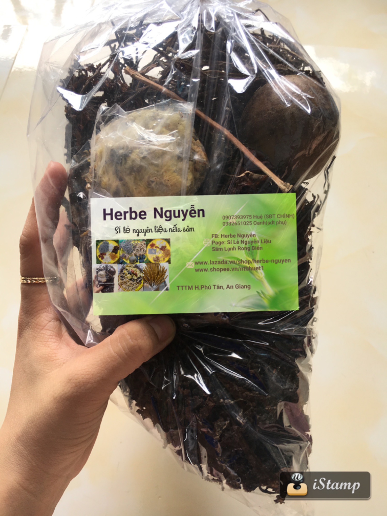 Combo 10 PHẦN- Sâm lạnh rong biển herbe nguyễn