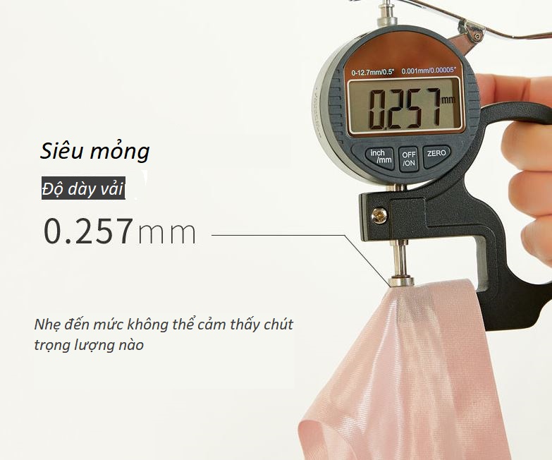 Quần Lót Băng Lụa Siêu Mỏng Không Đường May P344