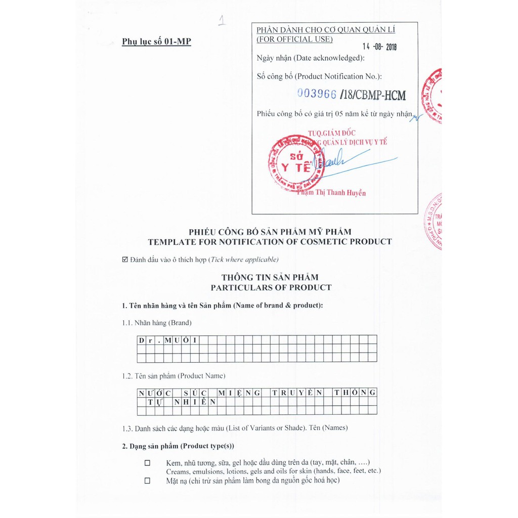 Nước Súc Miệng Dr. Muối Hương Vỏ Chanh
