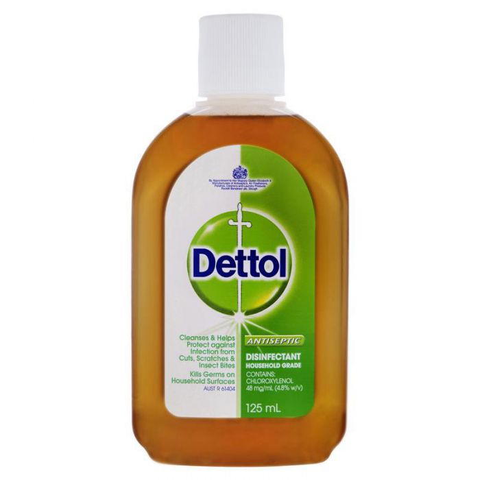 [HCM]Dung dịch sát trùng diệt khuẩn Dettol 125ml