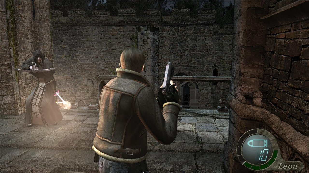 Đĩa game Resident Evil 4 (kinh dị sinh tồn) cho PS2