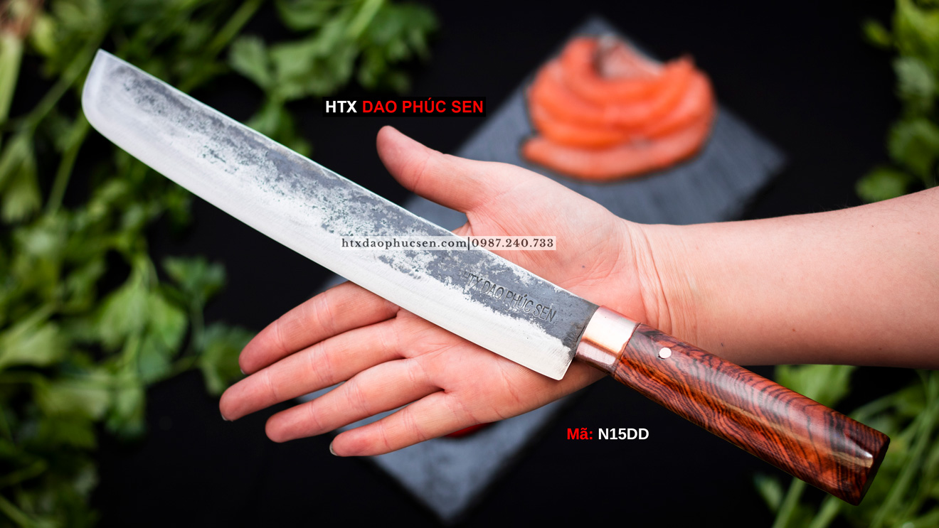 Takohiki Knife, Hand-Forged Tweezers, N15Dd