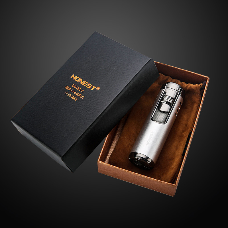 Bật lửa g.a HONEST Q01 4 tia fullbox dã ngoại